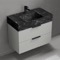 Floating Bathroom Vanity, Modern, 32